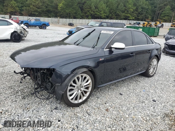 2013 Audi S4 Prestige with VIN WAUKGAFL9DA163772, listed as a Copart auction lot 72736394 with 129,149 mi miles and Salvage Title. Bid and sale history available at carsss.com. Image 1.