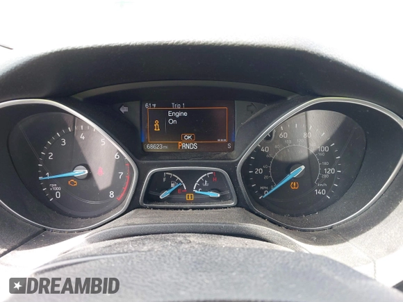 2018 Ford Focus SE with VIN 1FADP3FE2JL269804, listed as a IAAI auction lot 41708103 with 68,623 mi miles. Bid and sale history available at carsss.com. Image 7.