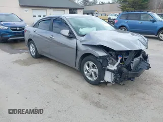2023 Hyundai Elantra SE with VIN KMHLL4AG9PU630122, listed as a IAAI auction lot 42043637 with 22,459 mi miles and . Bid and sale history available at DreamBid. Image 1.