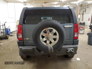 2006 Hummer H3 with VIN 5GTDN136268196079, listed as a Copart auction lot 77108094 with 114,255 mi miles and Clean Title. Bid and sale history available at carsss.com. Image 6.