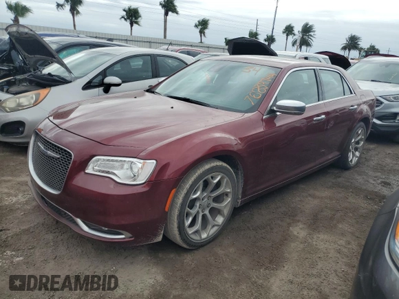 2016 Chrysler 300 with VIN 2C3CCAPG8GH220297, listed as a Copart auction lot 76839744 with 0 mi miles and Non Repairable. Bid and sale history available at carsss.com. Image 1.