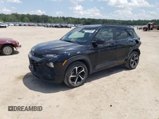 2021 Chevrolet TrailBlazer RS with VIN KL79MTSLXMB117435, listed as a Copart auction lot 56006904 with 19,905 mi miles and Salvage Title. Bid and sale history available at DreamBid. Image 1.