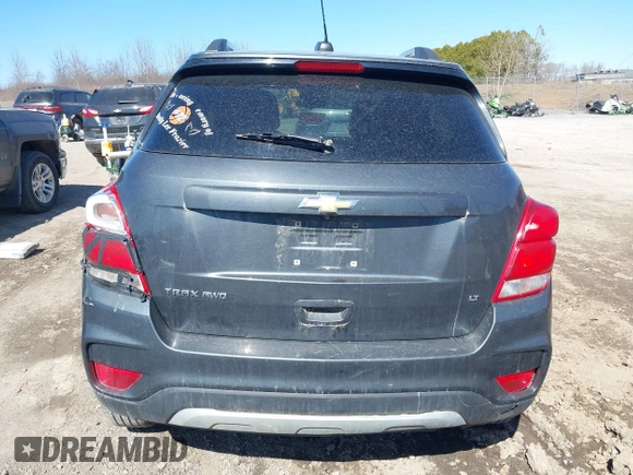 2018 Chevrolet Trax LT with VIN KL7CJPSB9JB644343, listed as a IAAI auction lot 41835550 with 168,296 mi miles. Bid and sale history available at carsss.com. Image 17.