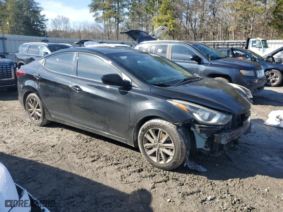 2016 Hyundai Elantra Limited with VIN KMHDH4AE5GU626511, listed as a Copart auction lot 42535295 with 87,892 mi miles and Clean Title. Bid and sale history available at carsss.com. Image 4.