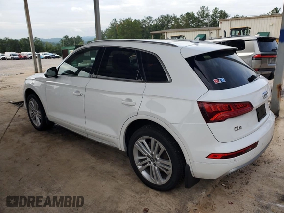 2019 Audi Q5 Premium Plus with VIN WA1BNAFY0K2116717, listed as a Copart auction lot 62729005 with 70,186 mi miles and Clean title. Bid and sale history available at DreamBid. Image 2.