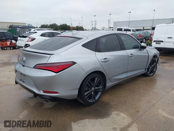 2023 Acura Integra Technology with VIN 19UDE4G79PA004874, listed as a IAAI auction lot 41097633 with 30,004 mi miles and . Bid and sale history available at DreamBid. Image 4.