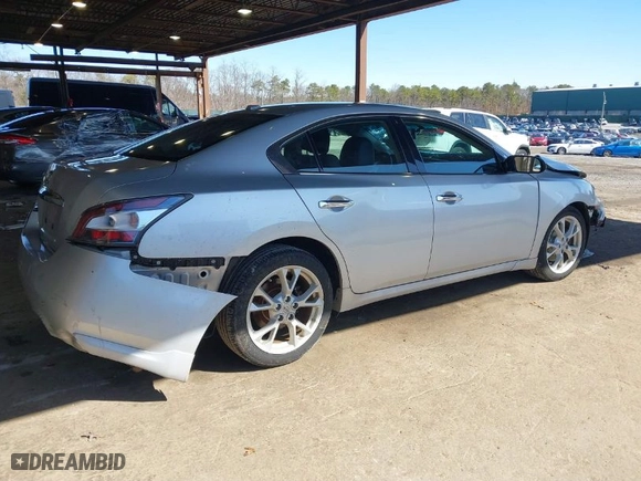 2014 Nissan Maxima 3.5 S with VIN 1N4AA5APXEC448848, listed as a IAAI auction lot 41840574 with 93,372 mi miles. Bid and sale history available at carsss.com. Image 4.