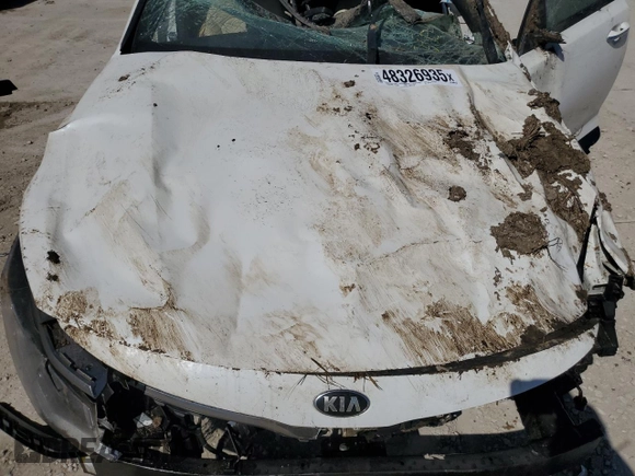 2016 Kia Optima SXL Turbo with VIN 5XXGV4L29GG029378, listed as a Copart auction lot 48326935 with Not Provided miles and Salvage Title. Bid and sale history available at carsss.com. Image 12.