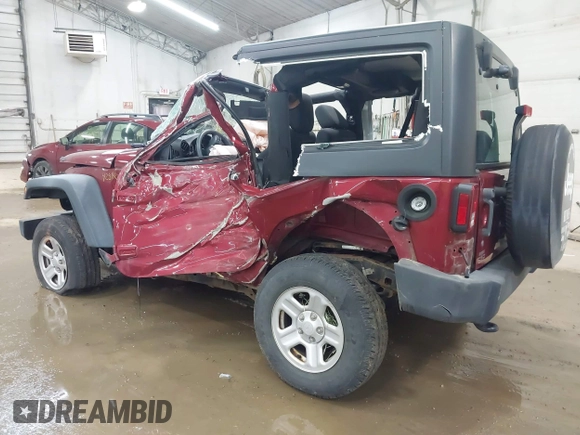 2011 Jeep Wrangler Sport z VIN 1J4AA2D19BL613164, wystawiony jako IAAI lot #42514207 z przebiegiem Nie podano mil oraz . Historia ofert i sprzedaży dostępna na DreamBid. Obrazek 3.