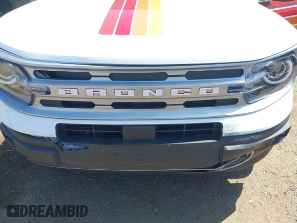 2024 Ford Bronco with VIN 3FMCR9K67RRF43668, listed as a IAAI auction lot 42328450 with 8,061 mi miles and . Bid and sale history available at DreamBid. Image 6.