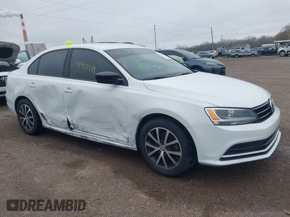 2015 Volkswagen Jetta Sedan 1.8T SE with VIN 3VWD17AJ4FM350619, listed as a IAAI auction lot 41917719 with 135,561 mi miles. Bid and sale history available at carsss.com. Image 6.