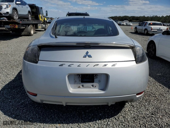 2007 Mitsubishi Eclipse GS with VIN 4A3AK24F27E049297, listed as a Copart auction lot 76913524 with 0 mi miles and Salvage Title. Bid and sale history available at carsss.com. Image 6.