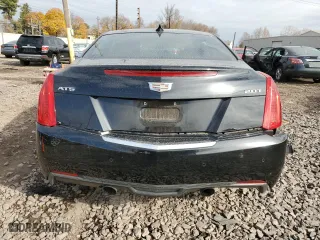 2017 Cadillac ATS Coupe Luxury RWD with VIN 1G6AB1RX6H0150312, listed as a Copart auction lot 81232094 with 99,850 mi miles and Salvage Title. Bid and sale history available at carsss.com. Image 6.