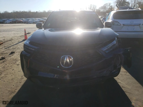 2023 Acura RDX w/A-Spec Package with VIN 5J8TC1H6XPL002769, listed as a Copart auction lot 84928854 with 0 mi miles and Salvage Title. Bid and sale history available at carsss.com. Image 5.