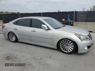 2014 Hyundai Equus Signature with VIN KMHGH4JHXEU082883, listed as a Copart auction lot 53679875 with 115,359 mi miles and Non Repairable. Bid and sale history available at DreamBid. Image 4.