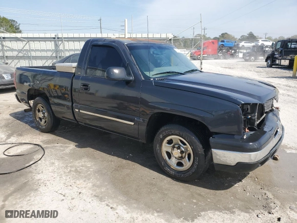 2003 Chevrolet Silverado 1500 with VIN 1GCEC14X63Z138426, listed as a Copart auction lot 50526655 with 271,403 mi miles and Salvage Title. Bid and sale history available at carsss.com. Image 4.