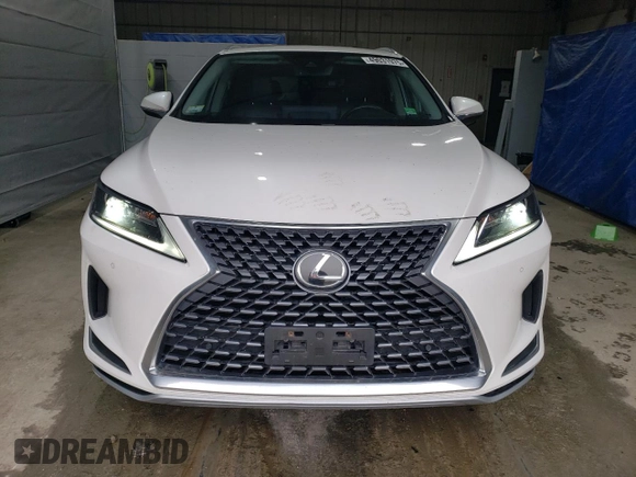 2021 Lexus RX with VIN 2T2HZMDA8MC258423, listed as a Copart auction lot 49031975 with 8,370 mi miles and Salvage Title. Bid and sale history available at carsss.com. Image 5.