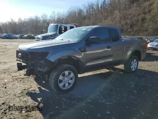 2021 Ford Ranger XL with VIN 1FTER1FH3MLD29200, listed as a Copart auction lot 82460154 with 38,096 mi miles and Salvage Title. Bid and sale history available at carsss.com. Image 1.