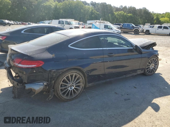 2018 Mercedes-Benz C 300 with VIN WDDWJ4JB0JF725438, listed as a Copart auction lot 53287065 with 83,059 mi miles and Clean Title. Bid and sale history available at carsss.com. Image 3.
