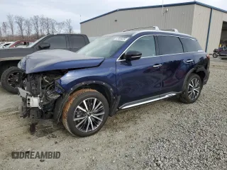 2022 Infiniti QX60 Sensory with VIN 5N1DL1GS6NC334654, listed as a Copart auction lot 47500425 with 44,619 mi miles and Salvage title. Bid and sale history available at DreamBid. Image 1.