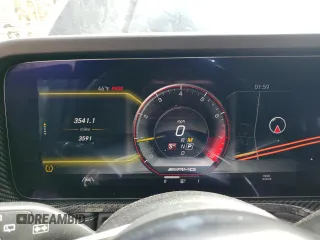2024 Mercedes-Benz G 63 AMG with VIN W1NYC7HJ0RX504884, listed as a Copart auction lot 50609385 with 3,591 mi miles and Salvage Title. Bid and sale history available at DreamBid. Image 9.