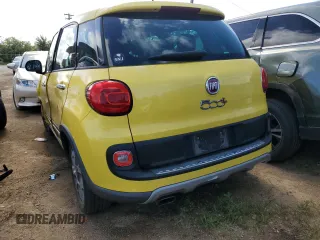 2015 FIAT 500L Urbana Trekking with VIN ZFBCFADH0FZ031337, listed as a Copart auction lot 54044874 with 0 mi miles and Non Repairable. Bid and sale history available at carsss.com. Image 2.