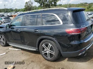 2022 Mercedes-Benz GLS 450 with VIN 4JGFF5KE6NA633453, listed as a Copart auction lot 66924913 with 19,072 mi miles and . Bid and sale history available at DreamBid. Image 2.