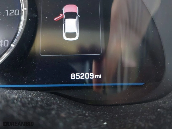 2018 Hyundai Ioniq Hybrid Blue with VIN KMHC65LC9JU100375, listed as a IAAI auction lot 41459280 with 85,209 mi miles. Bid and sale history available at carsss.com. Image 7.