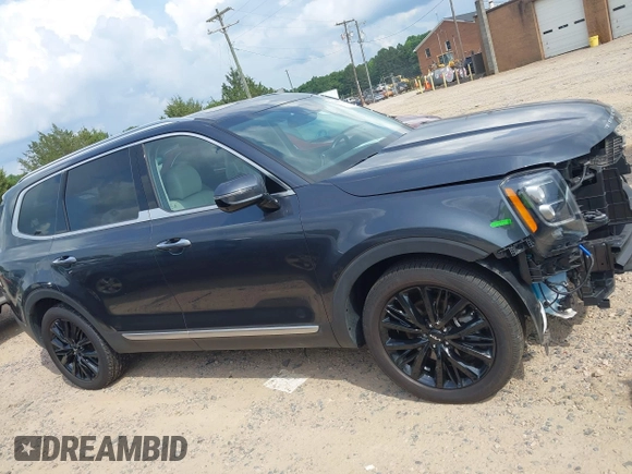 2022 Kia Telluride SX with VIN 5XYP54HC2NG266272, listed as a IAAI auction lot 42499725 with 46,577 mi miles and . Bid and sale history available at DreamBid. Image 13.