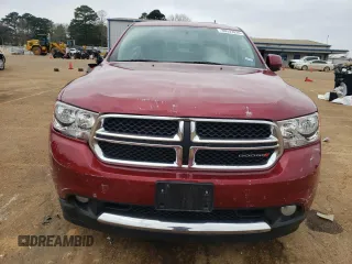 2013 Dodge Durango Crew with VIN 1C4SDHDT9DC658405, listed as a Copart auction lot 88593835 with 28,844 mi miles and Salvage title. Bid and sale history available at DreamBid. Image 5.