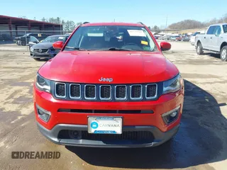 2018 Jeep Compass Latitude with VIN 3C4NJDBB0JT331884, listed as a IAAI auction lot 41737944 with 58,763 mi miles and . Bid and sale history available at DreamBid. Image 12.