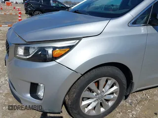 2015 Kia Sedona EX with VIN KNDMC5C11F6034996, listed as a IAAI auction lot 41861066 with 95,506 mi miles. Bid and sale history available at carsss.com. Image 12.