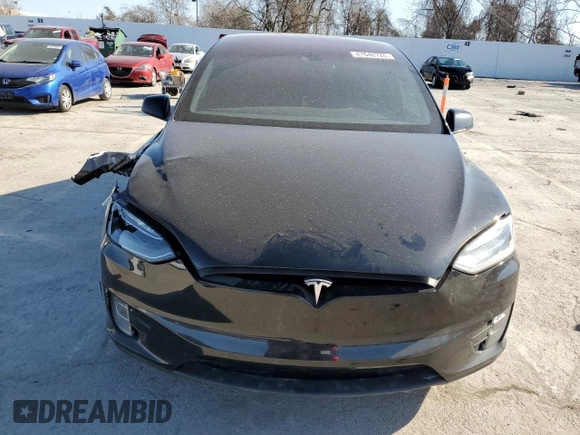 2016 Tesla Model X 70D with VIN 5YJXCBE20GF011801, listed as a Copart auction lot 47640725 with 174,948 mi miles and Salvage Title. Bid and sale history available at DreamBid. Image 5.