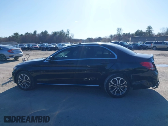 2018 Mercedes-Benz C 300 with VIN WDDWF4KB3JR349672, listed as a IAAI auction lot 42001121 with 76,496 mi miles and . Bid and sale history available at DreamBid. Image 14.