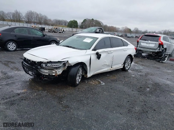 2018 Honda Accord Sedan LX 1.5T with VIN 1HGCV1F10JA002140, listed as a IAAI auction lot 41516327 with 95,954 mi miles. Bid and sale history available at carsss.com. Image 2.