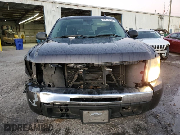 2010 Chevrolet Silverado 1500 LS with VIN 1GCSCREA9AZ177245, listed as a Copart auction lot 87244714 with 268,973 mi miles and Salvage Title. Bid and sale history available at carsss.com. Image 5.