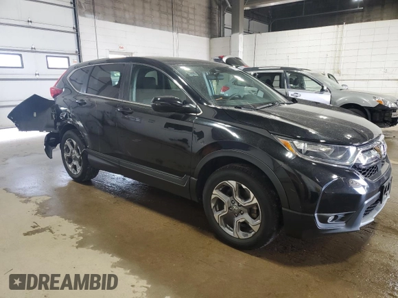 2018 Honda CR-V EX with VIN 7FARW2H50JE016773, listed as a Copart auction lot 55245515 with 115,733 mi miles and Salvage Title. Bid and sale history available at DreamBid. Image 4.