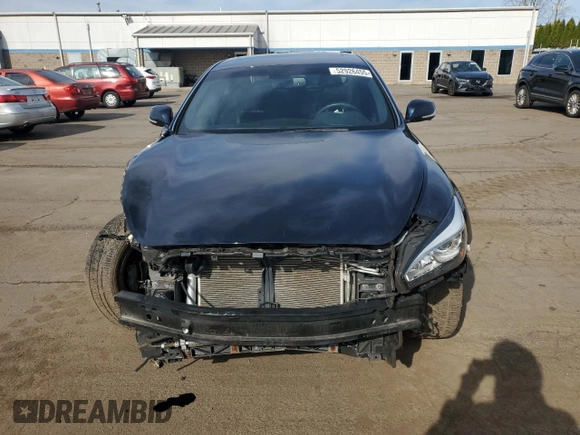 2016 Infiniti Q70 with VIN JN1BY1AR9GM271200, listed as a Copart auction lot 52926455 with 78,458 mi miles and Salvage Title. Bid and sale history available at carsss.com. Image 5.