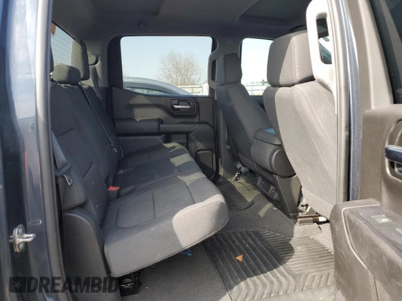 2020 Chevrolet Silverado 1500 Custom with VIN 3GCPWBEK9LG356000, listed as a Copart auction lot 44946305 with 0 mi miles and Salvage Title. Bid and sale history available at carsss.com. Image 10.