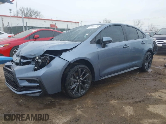 2023 Toyota Corolla SE with VIN 5YFS4MCE8PP147341, listed as a IAAI auction lot 42023921 with 28,867 mi miles and . Bid and sale history available at DreamBid. Image 19.