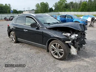 2013 Infiniti EX Journey with VIN JN1BJ0HR9DM481117, listed as a Copart auction lot 65828164 with 115,140 mi miles and Salvage Title. Bid and sale history available at carsss.com. Image 4.