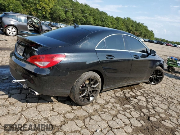 2015 Mercedes-Benz CLA 250 with VIN WDDSJ4GB8FN177563, listed as a Copart auction lot 67864623 with 81,481 mi miles and . Bid and sale history available at DreamBid. Image 3.
