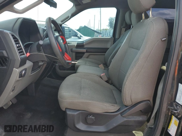 2019 Ford F-150 XL with VIN 1FTEW1C46KKC52481, listed as a Copart auction lot 46554605 with 70,002 mi miles and Salvage Title. Bid and sale history available at DreamBid. Image 7.