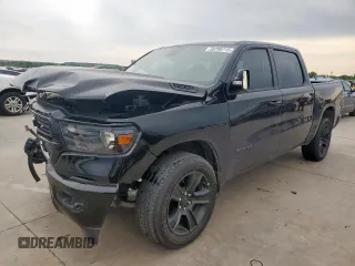 2021 Ram 1500 Lone Star z VIN 1C6RREFTXMN710518, wystawiony jako Copart lot #55790715 z przebiegiem 37 747 mil mil oraz Szkoda całkowita • Salvage title. Historia ofert i sprzedaży dostępna na DreamBid. Obrazek 1.