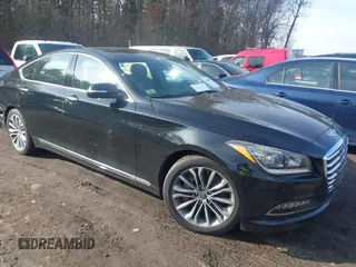 2016 Hyundai Genesis 3.8L with VIN KMHGN4JE2GU136193, listed as a IAAI auction lot 41646809 with 26,214 mi miles and . Bid and sale history available at DreamBid. Image 1.