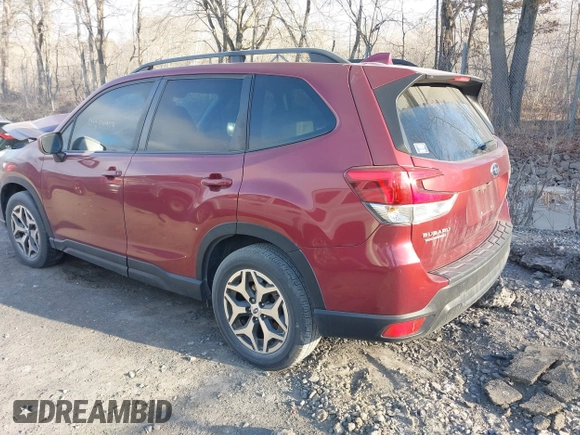 2021 Subaru Forester Premium with VIN JF2SKAJC5MH530619, listed as a IAAI auction lot 41288943 with 25,328 mi miles. Bid and sale history available at carsss.com. Image 3.