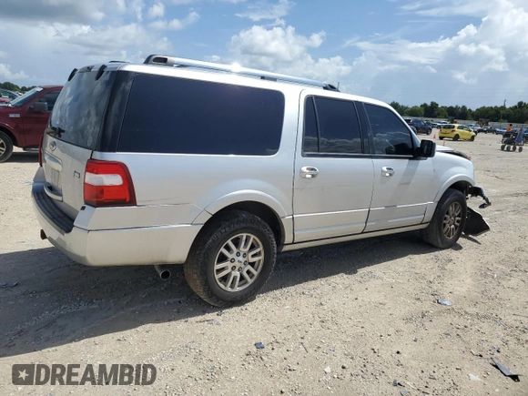 2013 Ford Expedition Max Limited with VIN 1FMJK1K56DEF54838, listed as a Copart auction lot 67055604 with 146,879 mi miles and Salvage title. Bid and sale history available at DreamBid. Image 3.