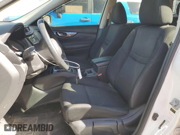 2017 Nissan Rogue SV with VIN KNMAT2MV5HP526382, listed as a Copart auction lot 49167525 with 144,337 mi miles and Salvage Title. Bid and sale history available at carsss.com. Image 7.