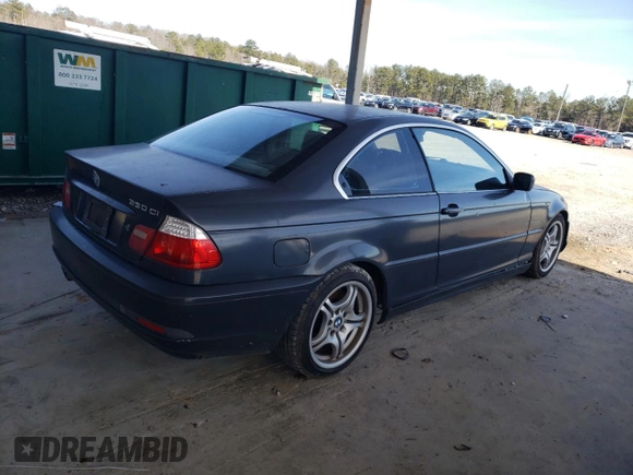 2004 BMW 3 Series 330Ci with VIN WBABD53494PL11316, listed as a Copart auction lot 88304665 with 0 mi miles and Clean Title. Bid and sale history available at carsss.com. Image 3.