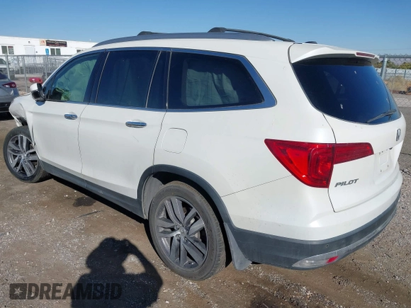 2017 Honda Pilot Elite with VIN 5FNYF6H02HB042160, listed as a IAAI auction lot 40893685 with Not Provided miles and . Bid and sale history available at DreamBid. Image 3.